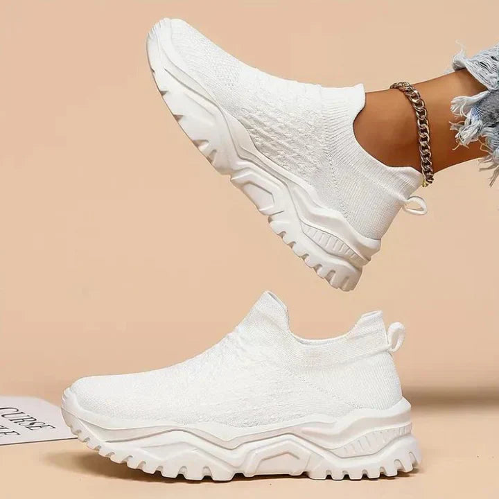 Elarova | Slip on Damen Sneaker Atmungsaktiv & Orthopädisch