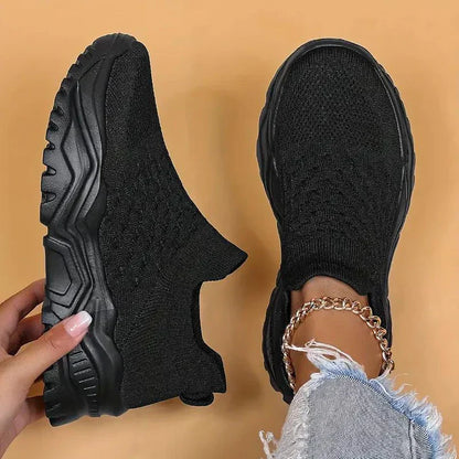 Elarova | Slip on Damen Sneaker Atmungsaktiv & Orthopädisch