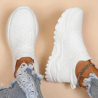 Elarova | Slip on Damen Sneaker Atmungsaktiv & Orthopädisch
