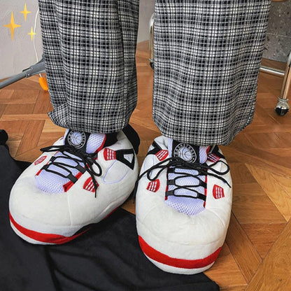 Elarova | Sneaker Hausschuhe in trendigen Farben mit Rutschfestigkeit für komfortablen Komfort zu Hause