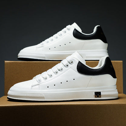Elarova | Sneaker Mit Erhöhung Bequeme Freizeitschuhe Mit 6 Cm Verstecktem Absatz, Aus Kunstleder, Für Alltag & Business