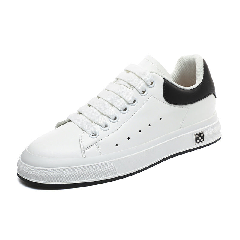 Elarova | Sneaker Mit Erhöhung Bequeme Freizeitschuhe Mit 6 Cm Verstecktem Absatz, Aus Kunstleder, Für Alltag & Business