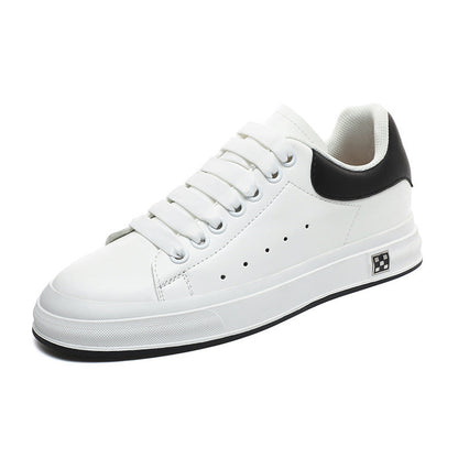 Elarova | Sneaker Mit Erhöhung Bequeme Freizeitschuhe Mit 6 Cm Verstecktem Absatz, Aus Kunstleder, Für Alltag & Business