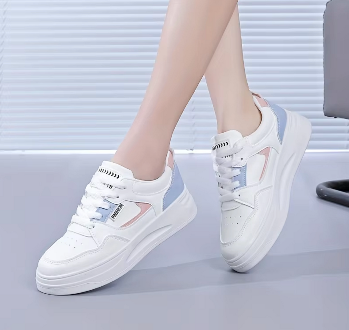 Elarova | Sneakers Mit Dicker Sohle