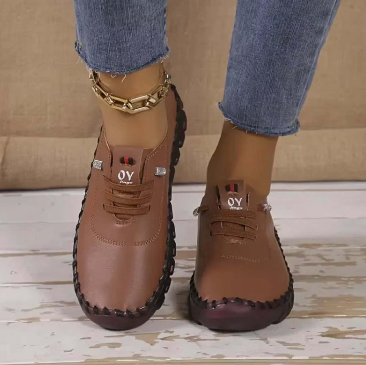 Elarova | Sneakers Mit Weichen Sohlen