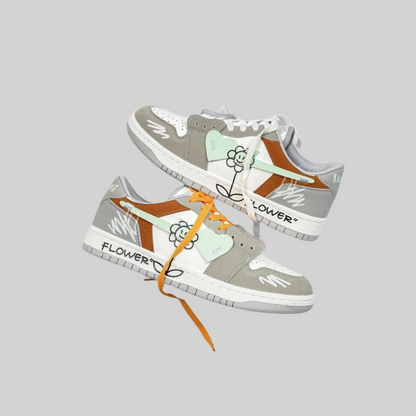 Elarova | Sneakers Schick Atmungsaktiv HipHop Punk Graffiti