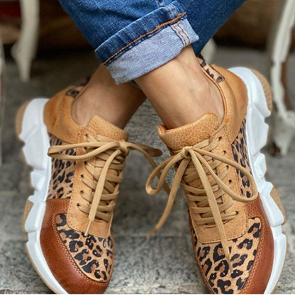 Elarova | Sneakers mit Leopardenmuster