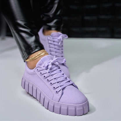 Elarova | Sort Trendy Sneakers Für Frauen