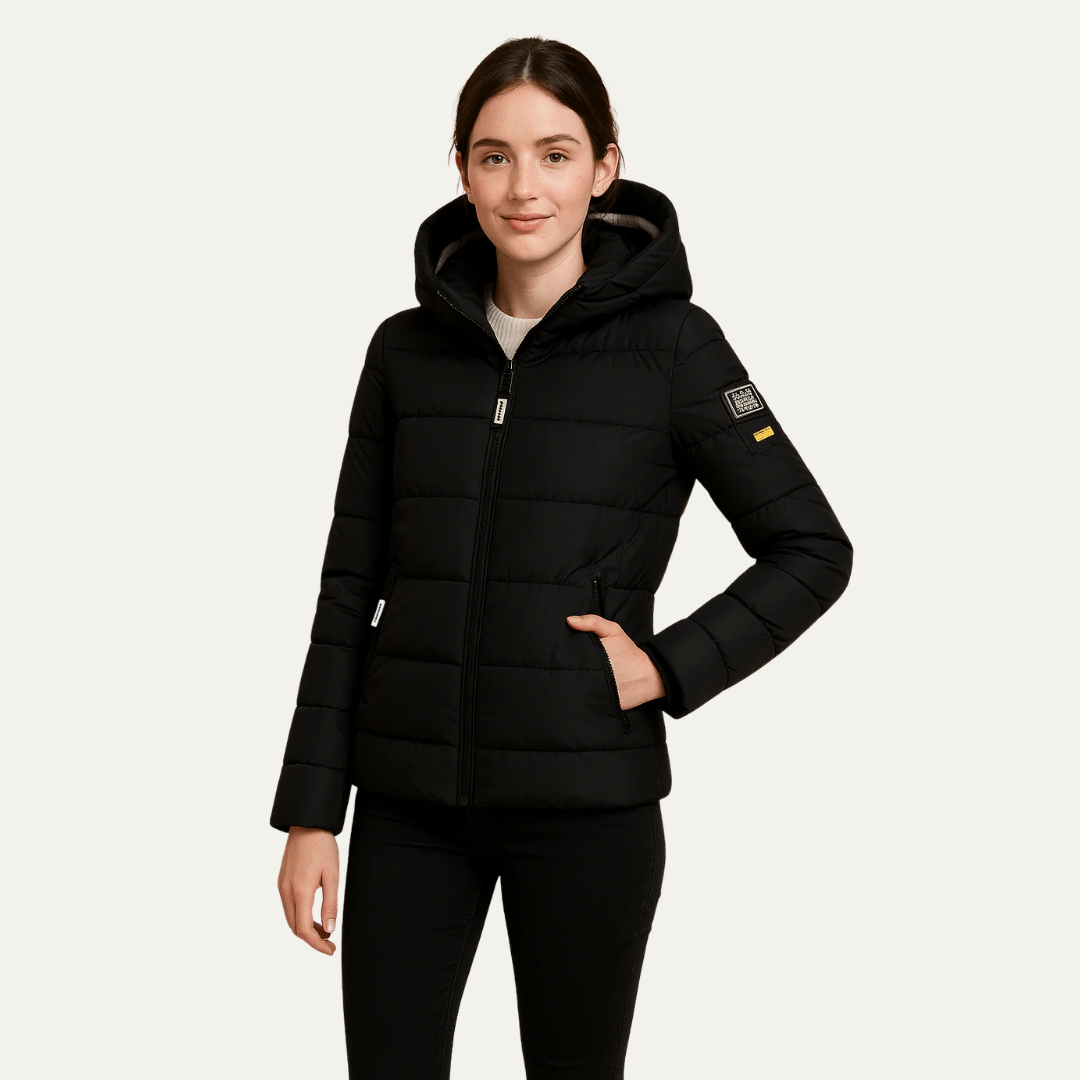 Elarova | Sportliche DamenPufferjacke mit Kapuze