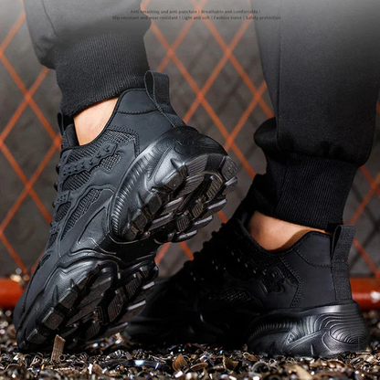 Elarova | Stahlkappenschuhe Für Herren Sicherheitsschuhe Mit Stahlkappe