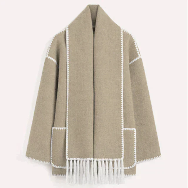 Elarova | StatementJacke mit Halstuch