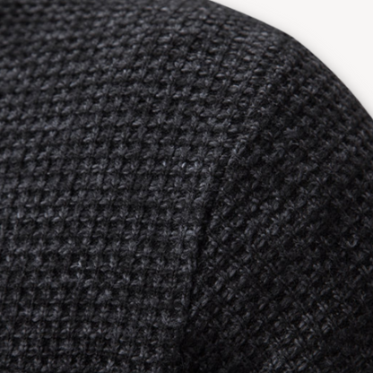 Elarova | Steppjacke für Herren mit Strickärmeln – warme Freizeit-Oberbekleidung