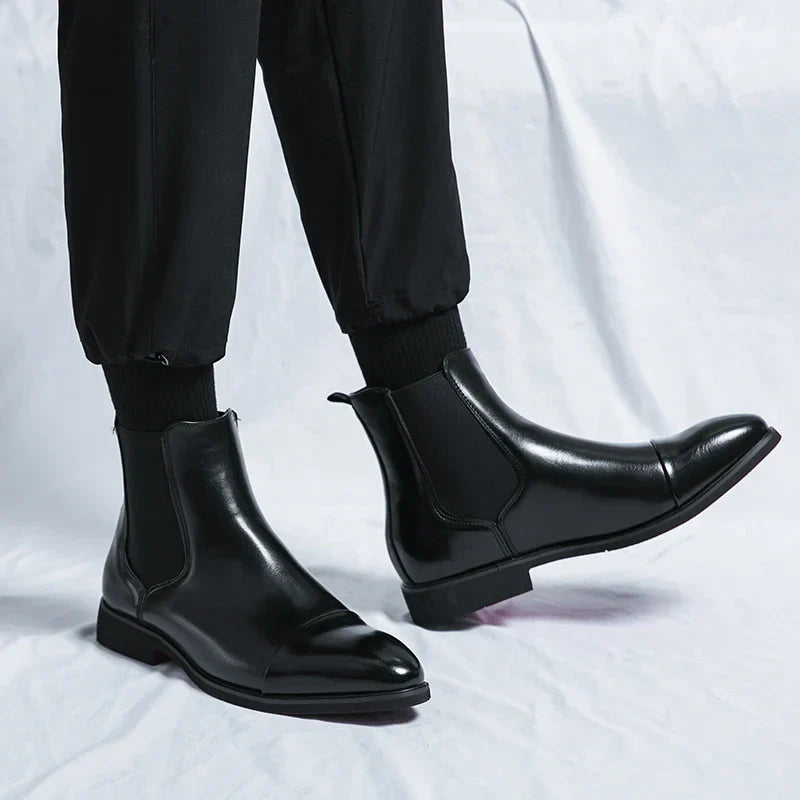 Elarova | Stiefel aus echtem Leder