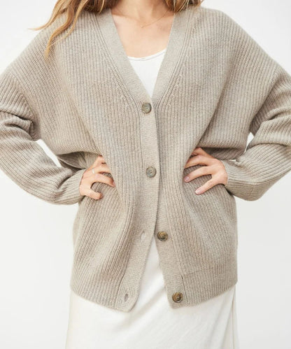 Elarova | Stilvolle KaschmirStrickjacke