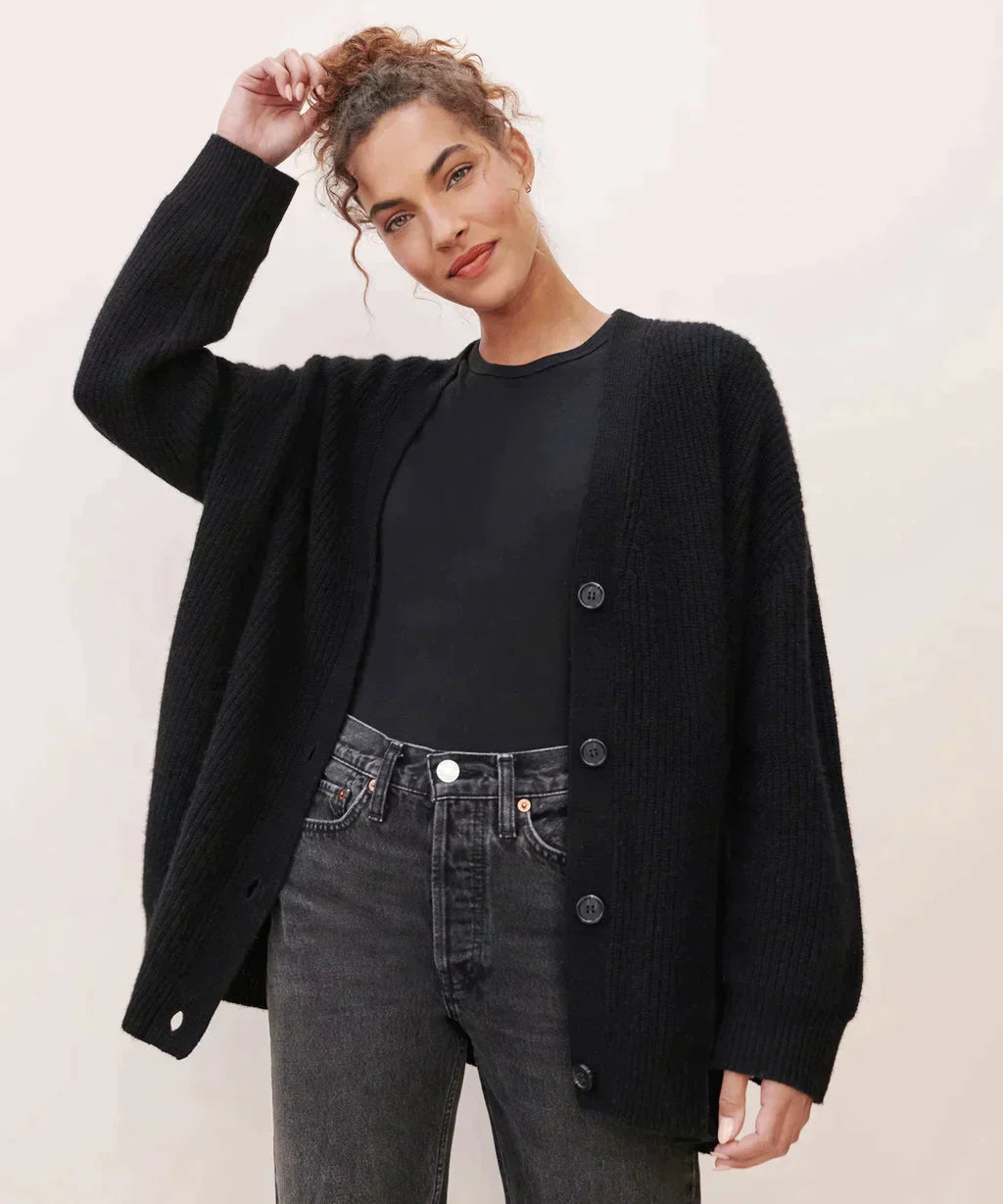 Elarova | Stilvolle KaschmirStrickjacke