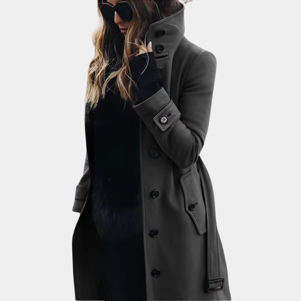 Elarova | Stilvolle Lange Winterjacke Für Damen
