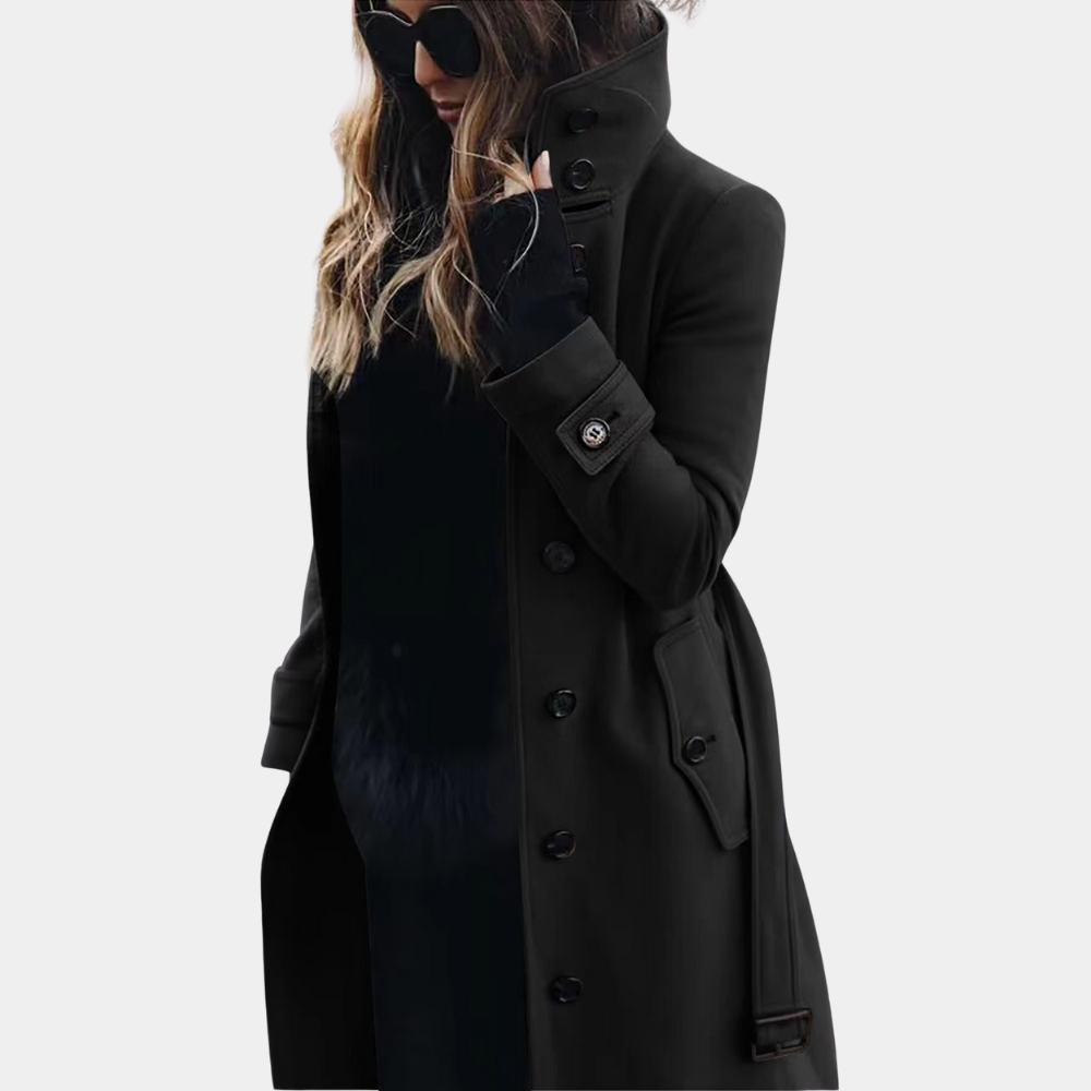 Elarova | Stilvolle Lange Winterjacke Für Damen