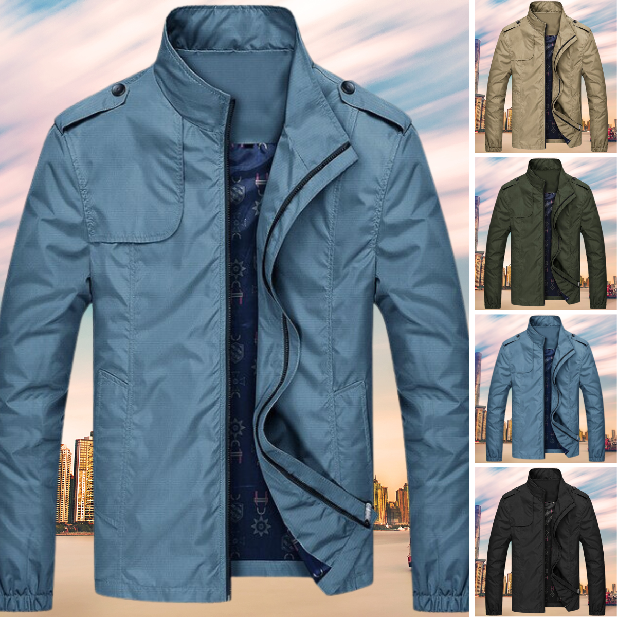 Elarova | Stilvolle, Wasserdichte und Winddichte Jacke
