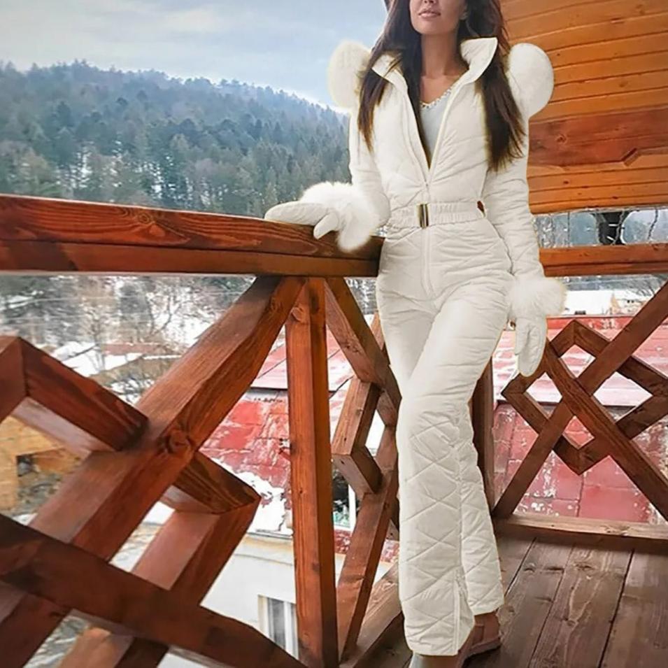 Elarova | Stilvoller Winter Casual Snowboard Skianzug Mit Reißverschluss Für Frauen