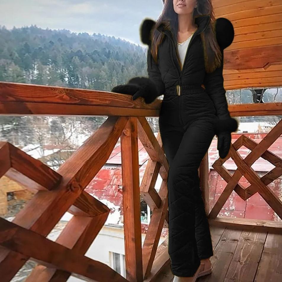 Elarova | Stilvoller Winter Casual Snowboard Skianzug Mit Reißverschluss Für Frauen