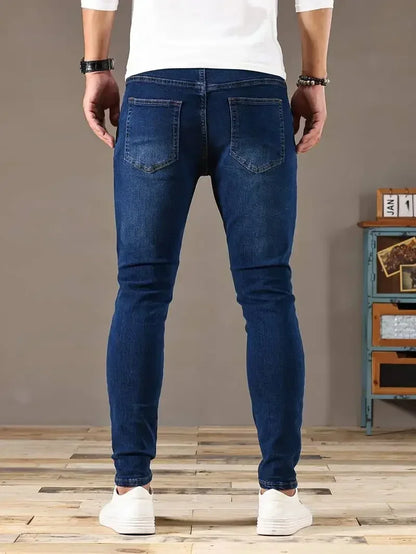 Elarova | Stretch Skinny Jeans Für Herren