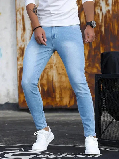 Elarova | Stretch Skinny Jeans Für Herren
