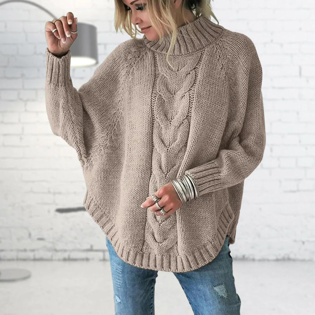 Elarova | Strick-Rollkragenpullover für Damen