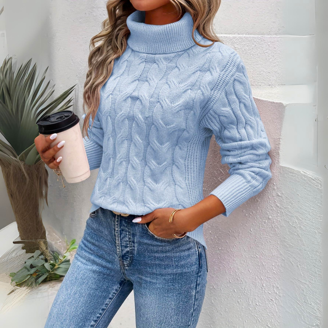 Elarova | Strick Rollkragenpullover