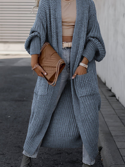 Elarova | Strickcardigan Aus Wolle Mit Taschen Für Damen | Perfekt Für Den Alltag