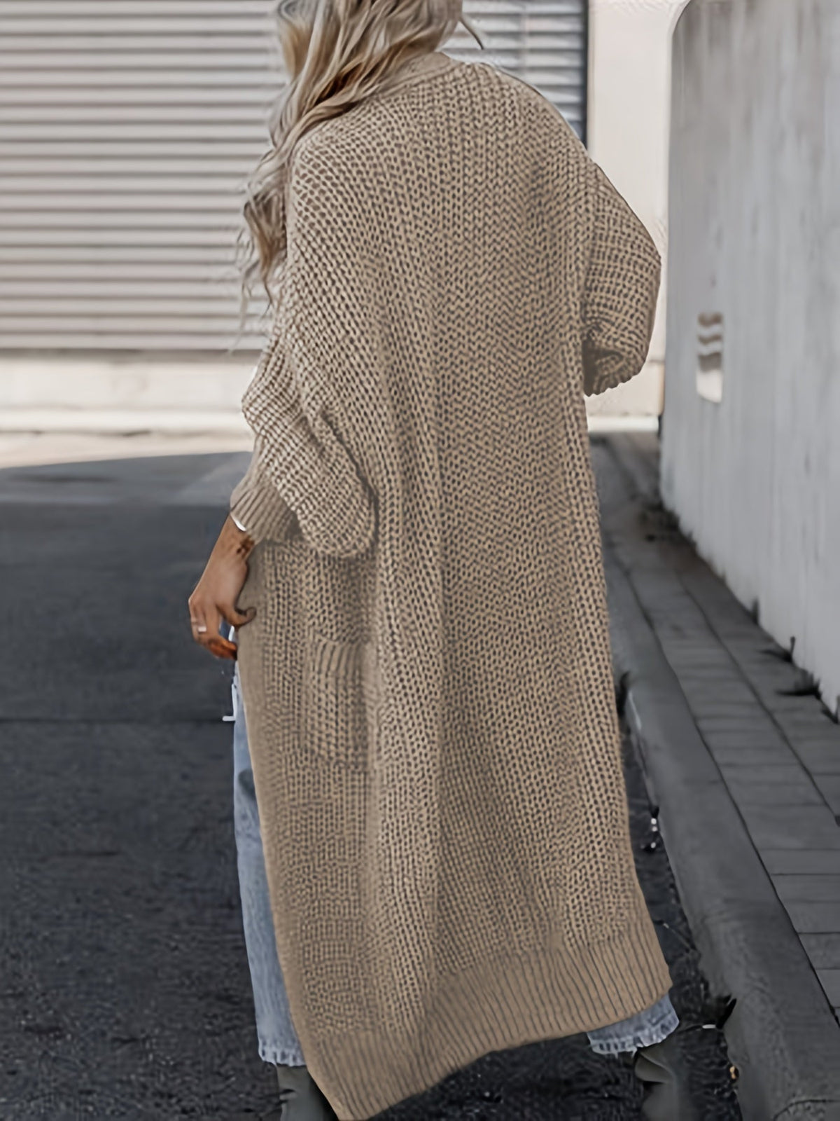 Elarova | Strickcardigan Aus Wolle Mit Taschen Für Damen | Perfekt Für Den Alltag