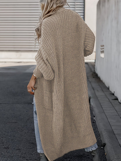 Elarova | Strickcardigan Aus Wolle Mit Taschen Für Damen | Perfekt Für Den Alltag