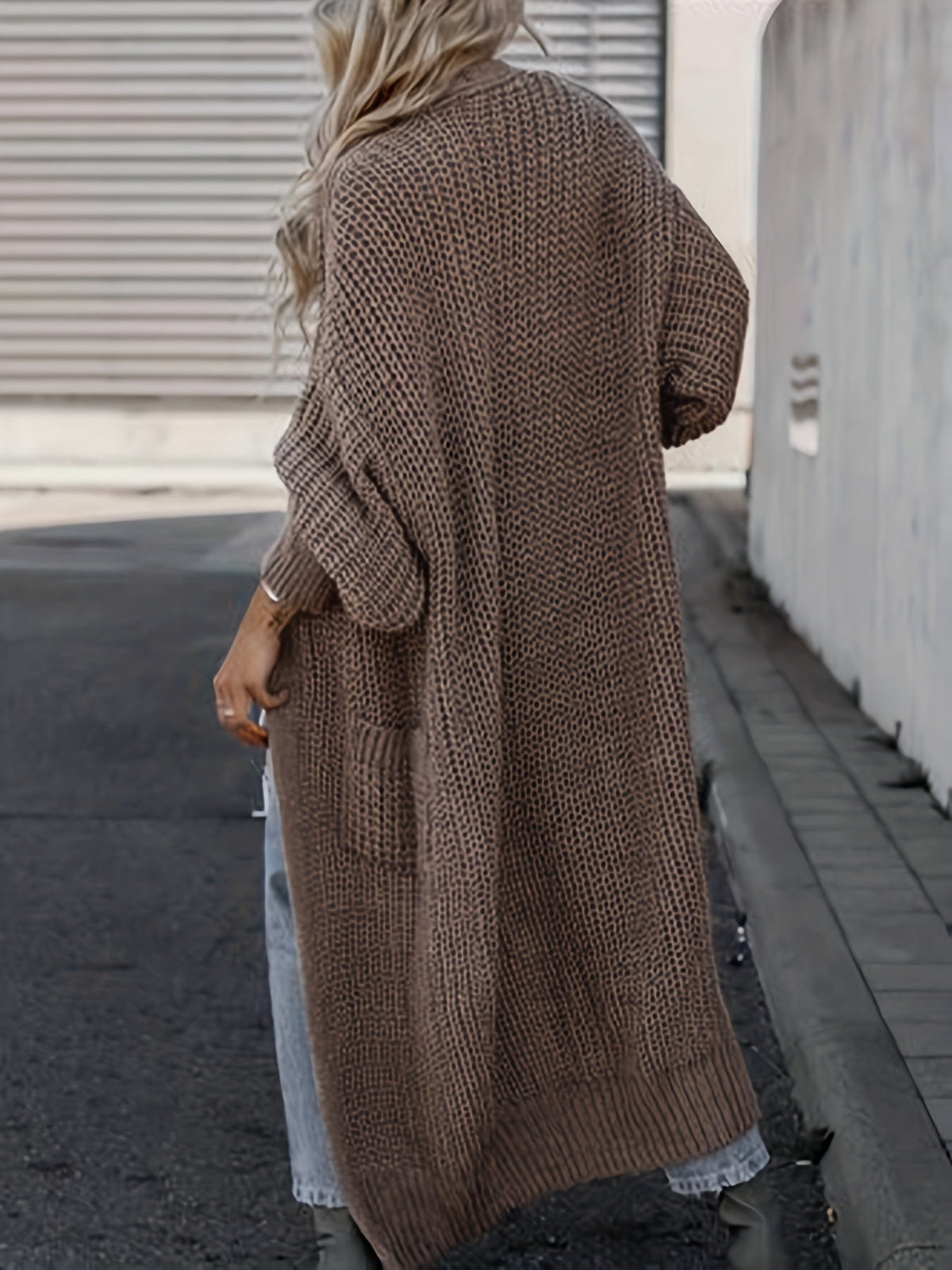 Elarova | Strickcardigan Aus Wolle Mit Taschen Für Damen | Perfekt Für Den Alltag