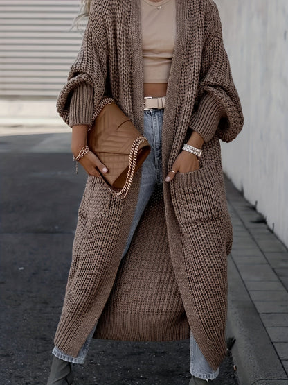 Elarova | Strickcardigan Aus Wolle Mit Taschen Für Damen | Perfekt Für Den Alltag