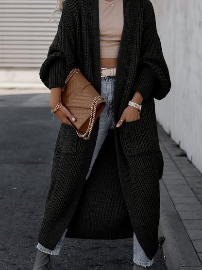 Elarova | Strickcardigan Aus Wolle Mit Taschen Für Damen | Perfekt Für Den Alltag
