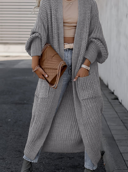 Elarova | Strickcardigan Aus Wolle Mit Taschen Für Damen | Perfekt Für Den Alltag