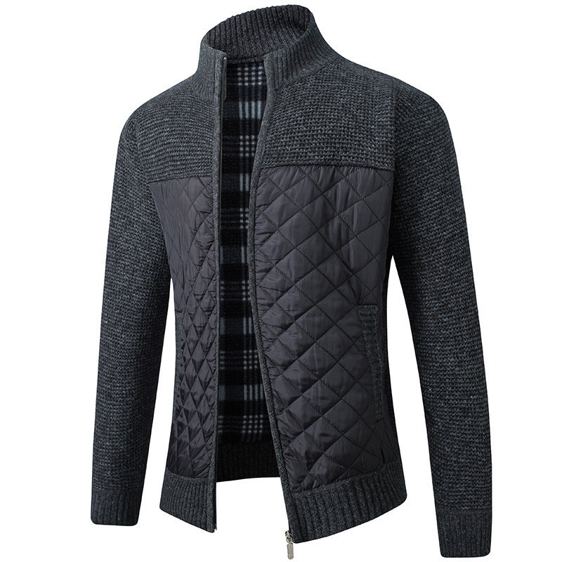 Elarova | Strickjacke mit Stehkragen