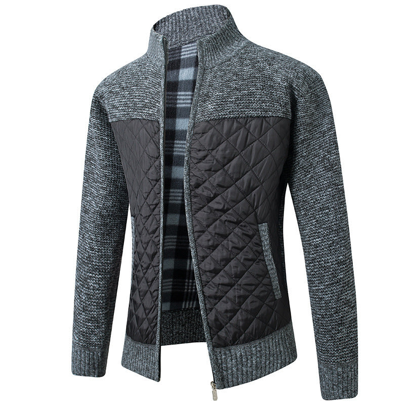 Elarova | Strickjacke mit Stehkragen