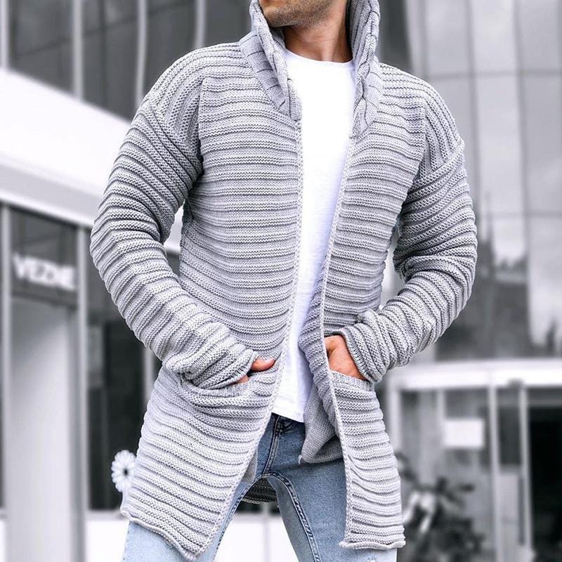 Elarova | Strickjacke mit Stehkragen