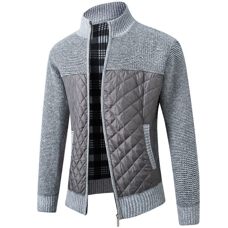 Elarova | Strickjacke mit Stehkragen