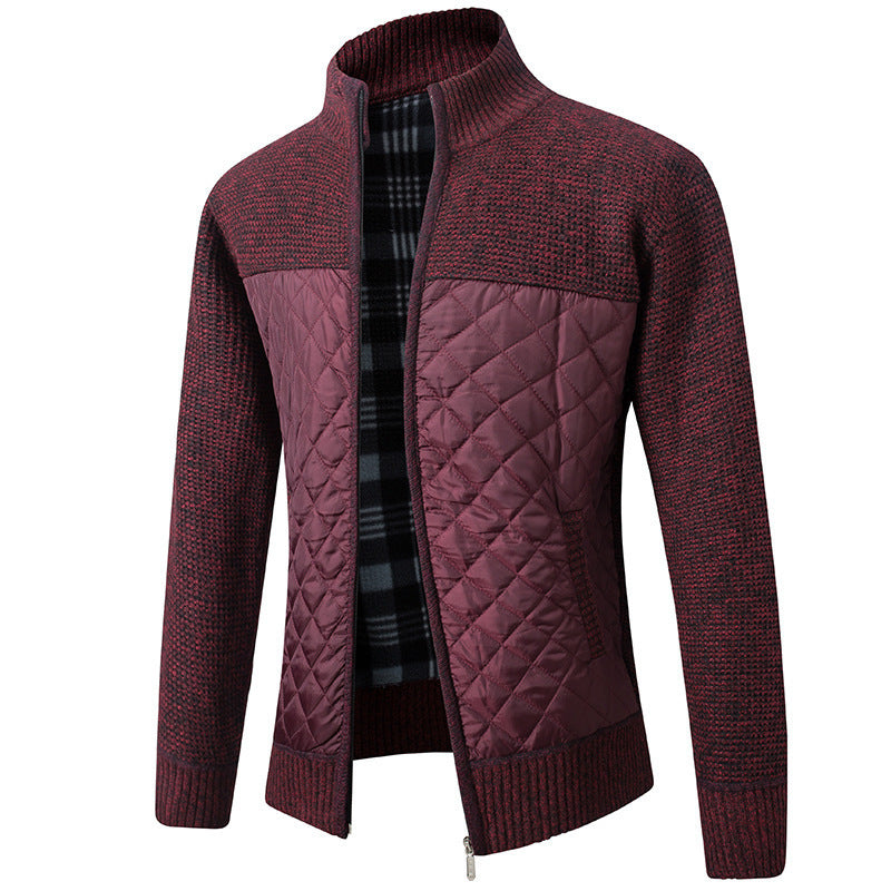 Elarova | Strickjacke mit Stehkragen