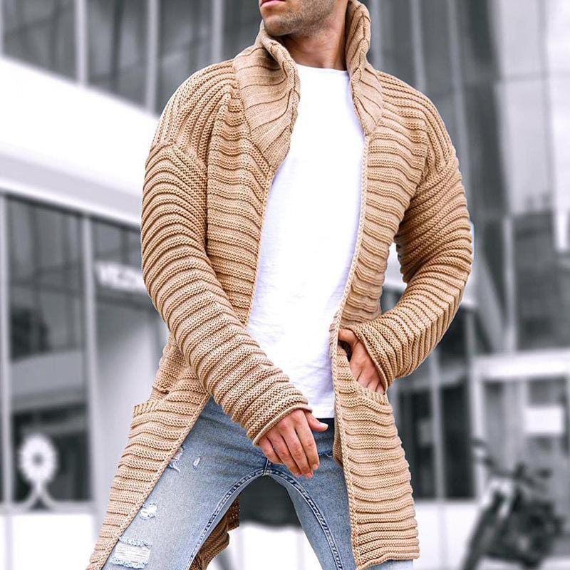 Elarova | Strickjacke mit Stehkragen
