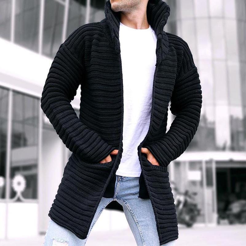 Elarova | Strickjacke mit Stehkragen