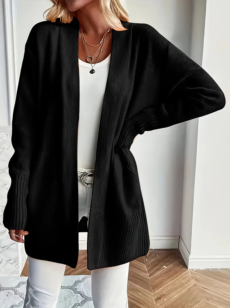 Elarova | Strickjacke mit offener Vorderseite für Damen