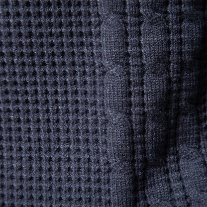 Elarova | Strickpullover – Patchwork-Einsätze und einfache Wärme im Lagenlook