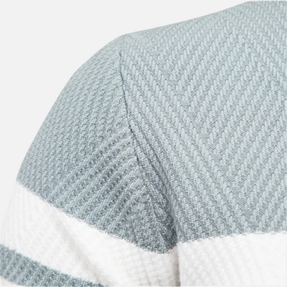 Elarova | Strickpullover – Strukturierte Polyestermischung und warmer Luftstrom