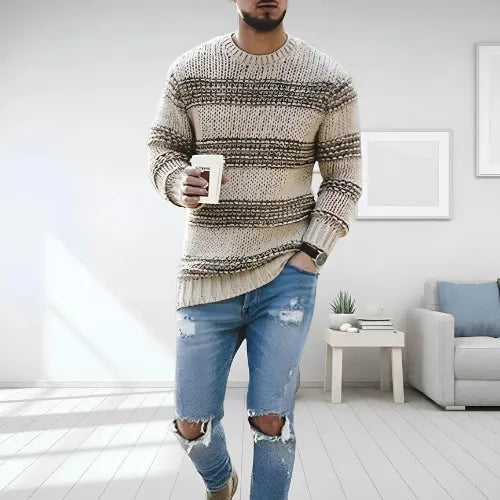 Elarova | Strickpullover für Männer