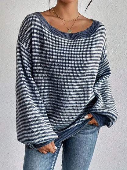 Elarova | Strickpullover mit lockerer Passform