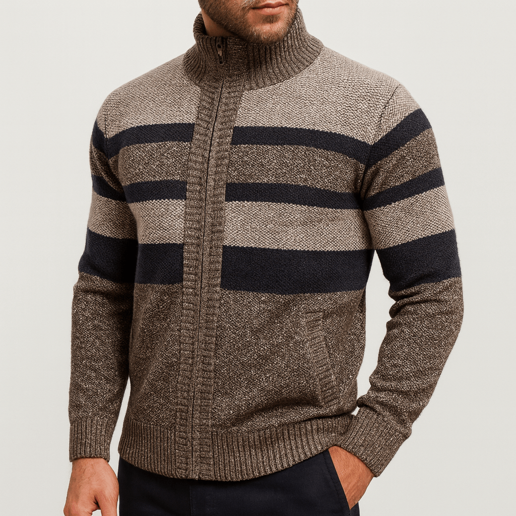 Elarova | Strukturierte Strickjacke