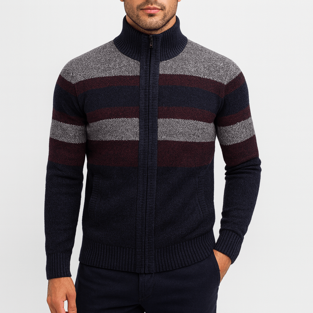 Elarova | Strukturierte Strickjacke