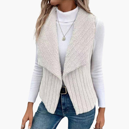 Elarova | Strukturierte Weste für Damen